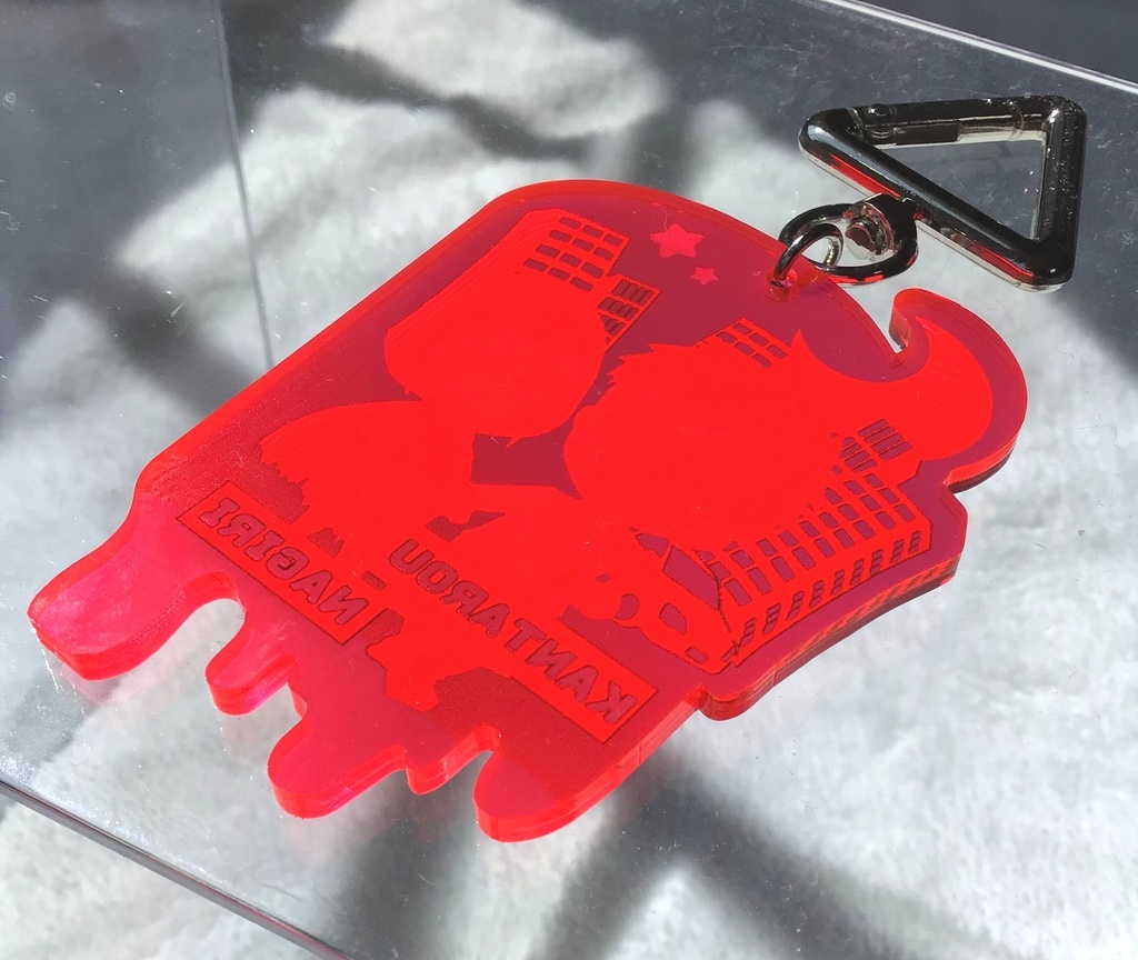 官ナギグラデーションアクキー