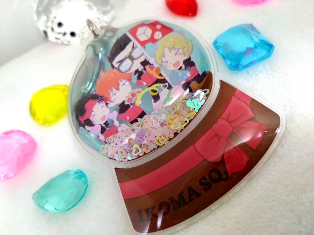 生駒隊ウォータードームキーホルダー