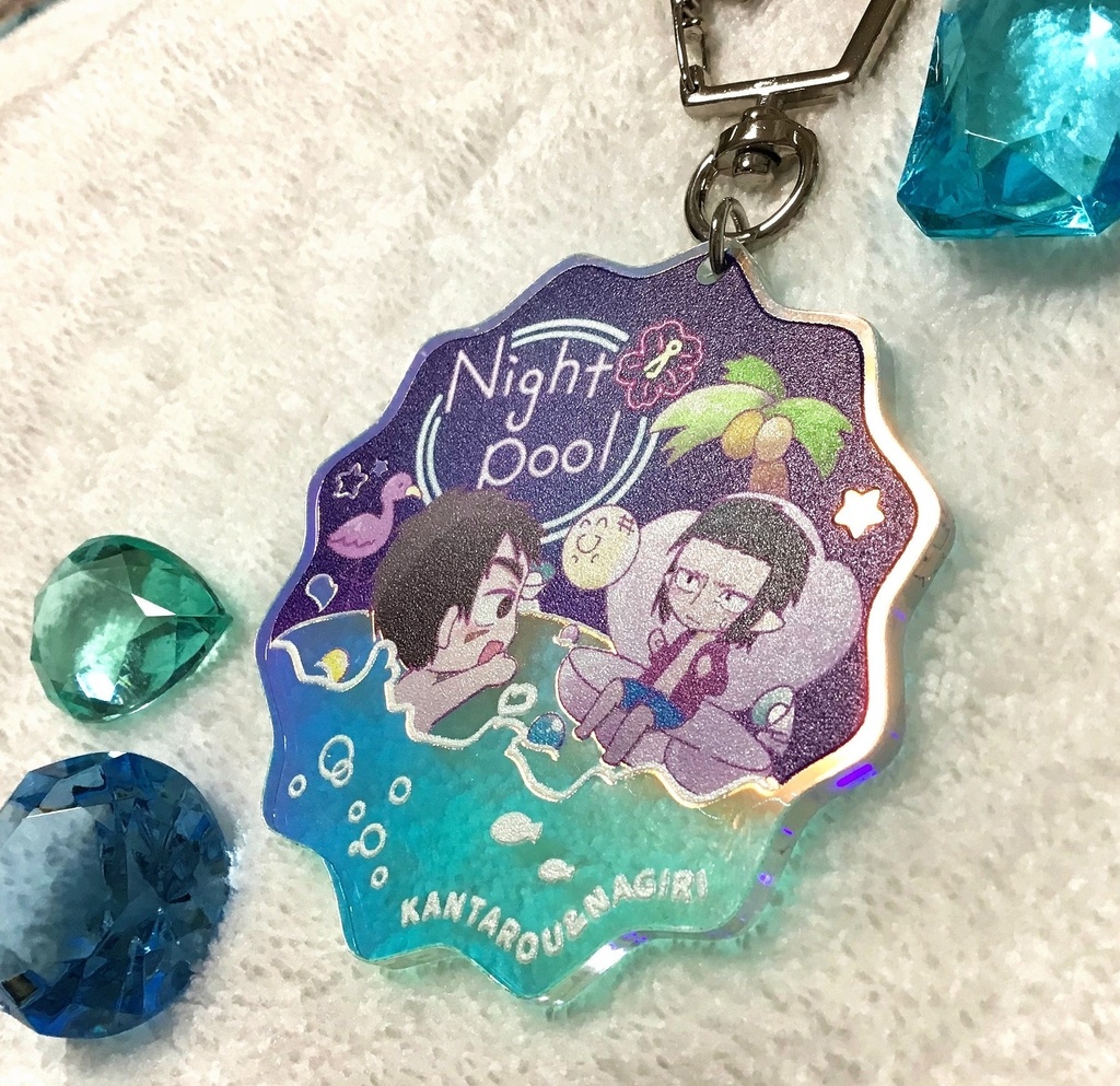 官ナギナイトプールアクキー