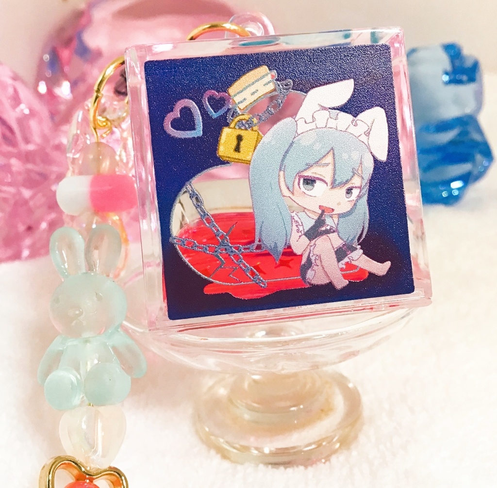 もえかオイルインキーホルダー