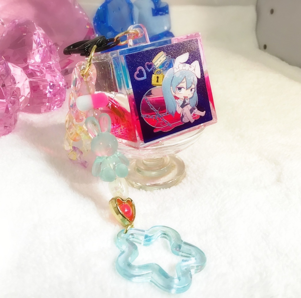 もえかオイルインキーホルダー