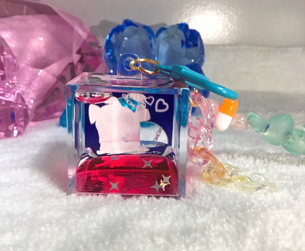 もえかオイルインキーホルダー