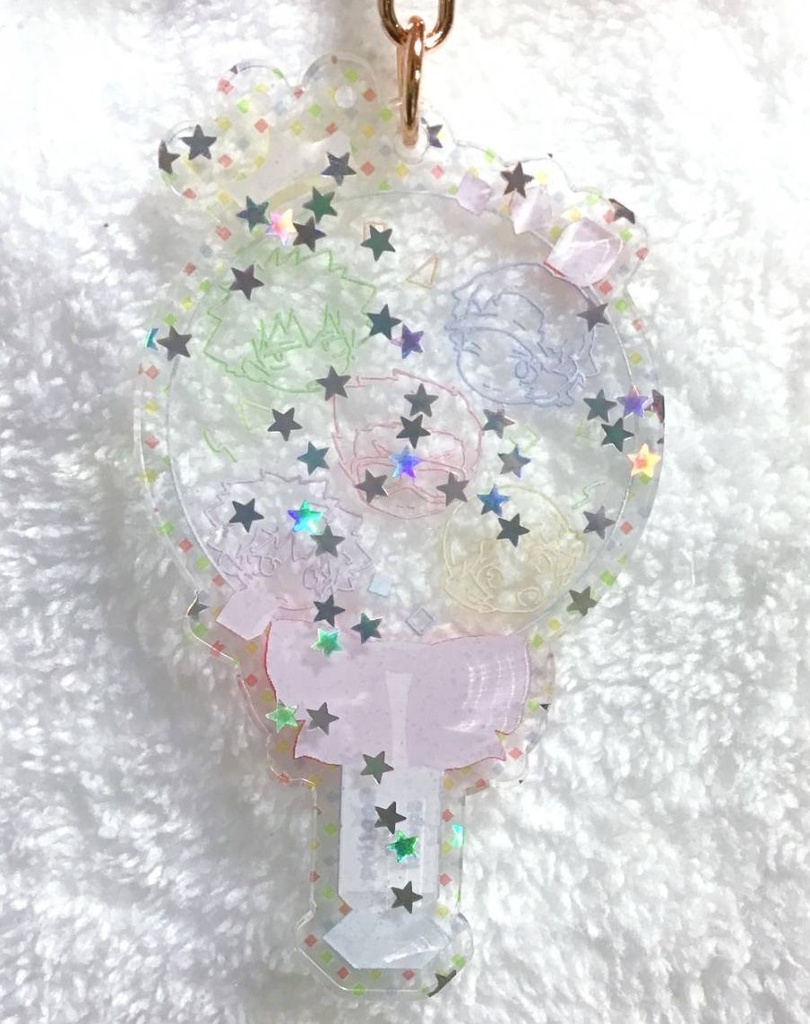 生駒隊応援!ペンライトアクキー