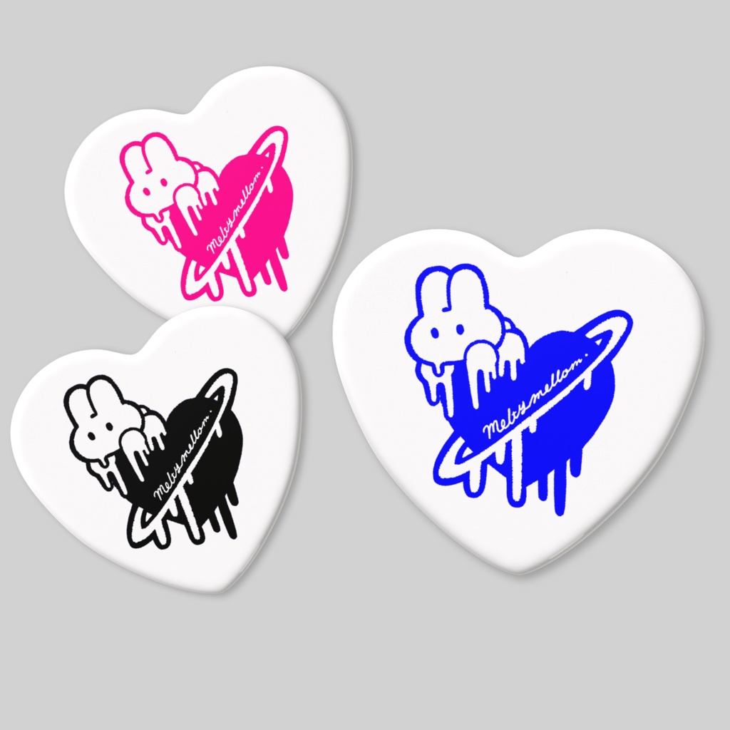 ましゅうさハート缶バッチ