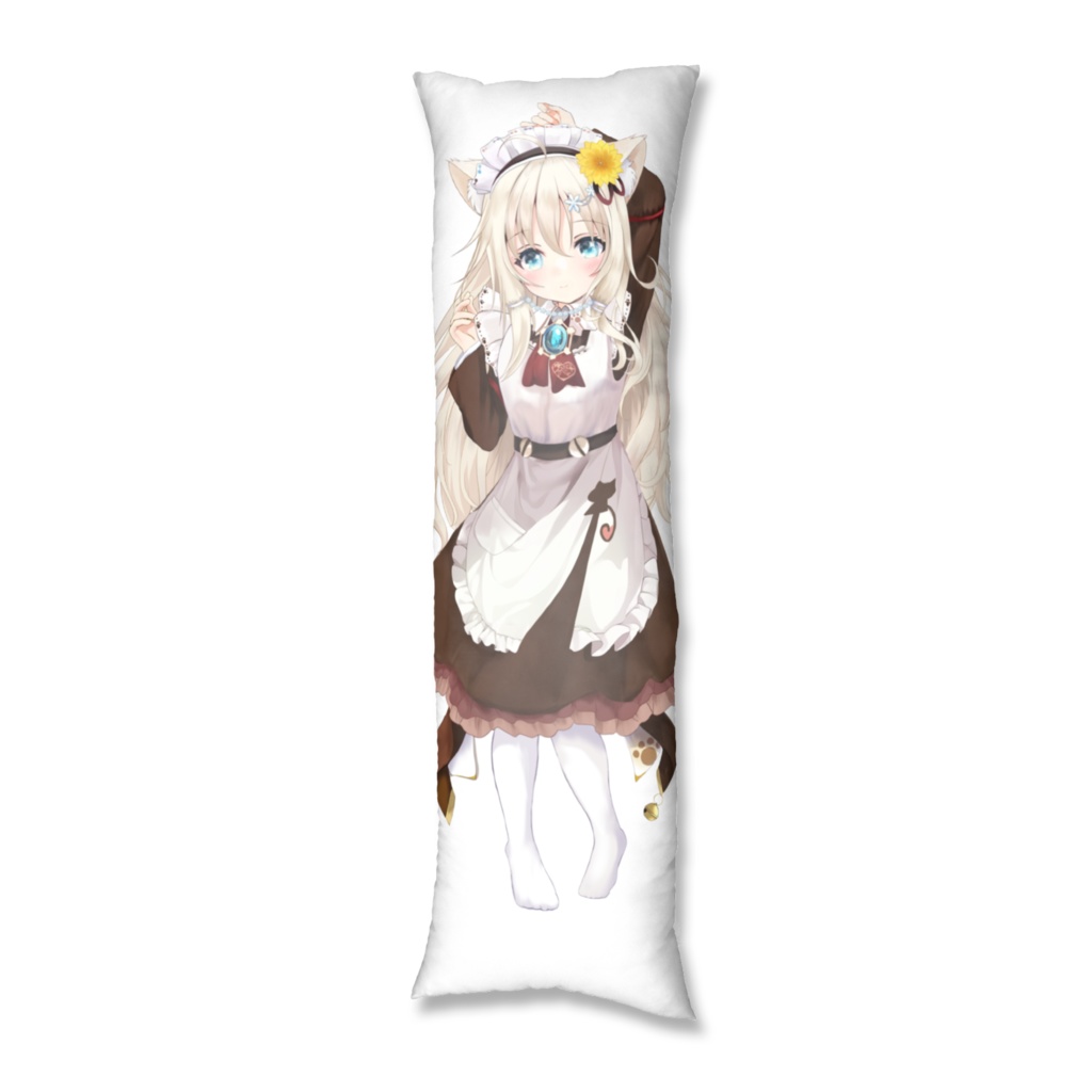 雪城あずさ 抱き枕(メイド服/白スク水)
