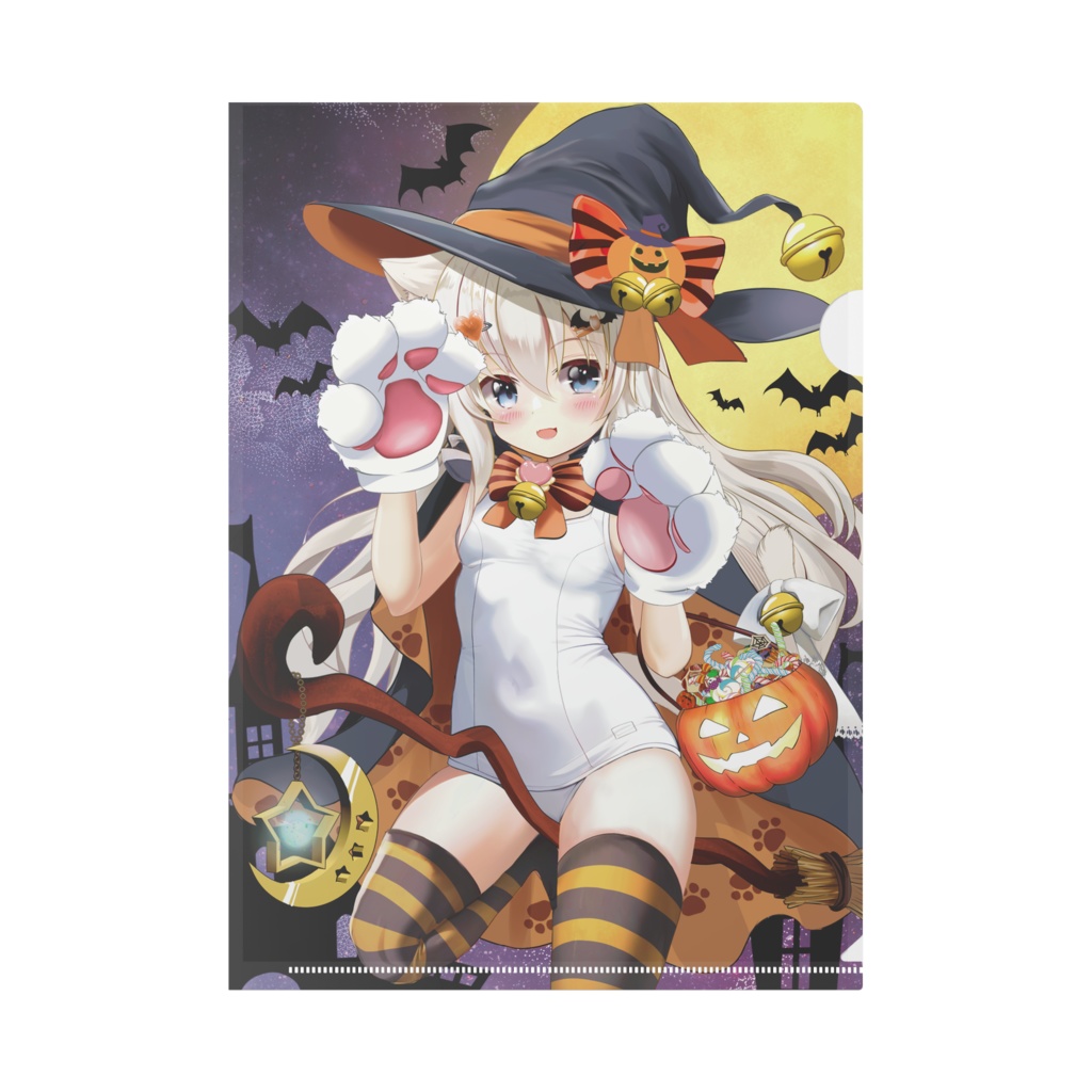 雪城あずさ クリアファイル(ハロウィン)