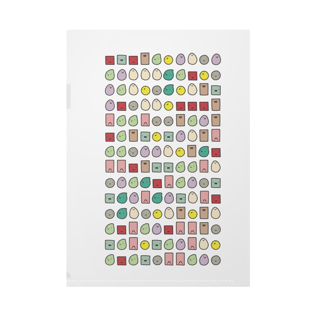 円周率 クリアファイル