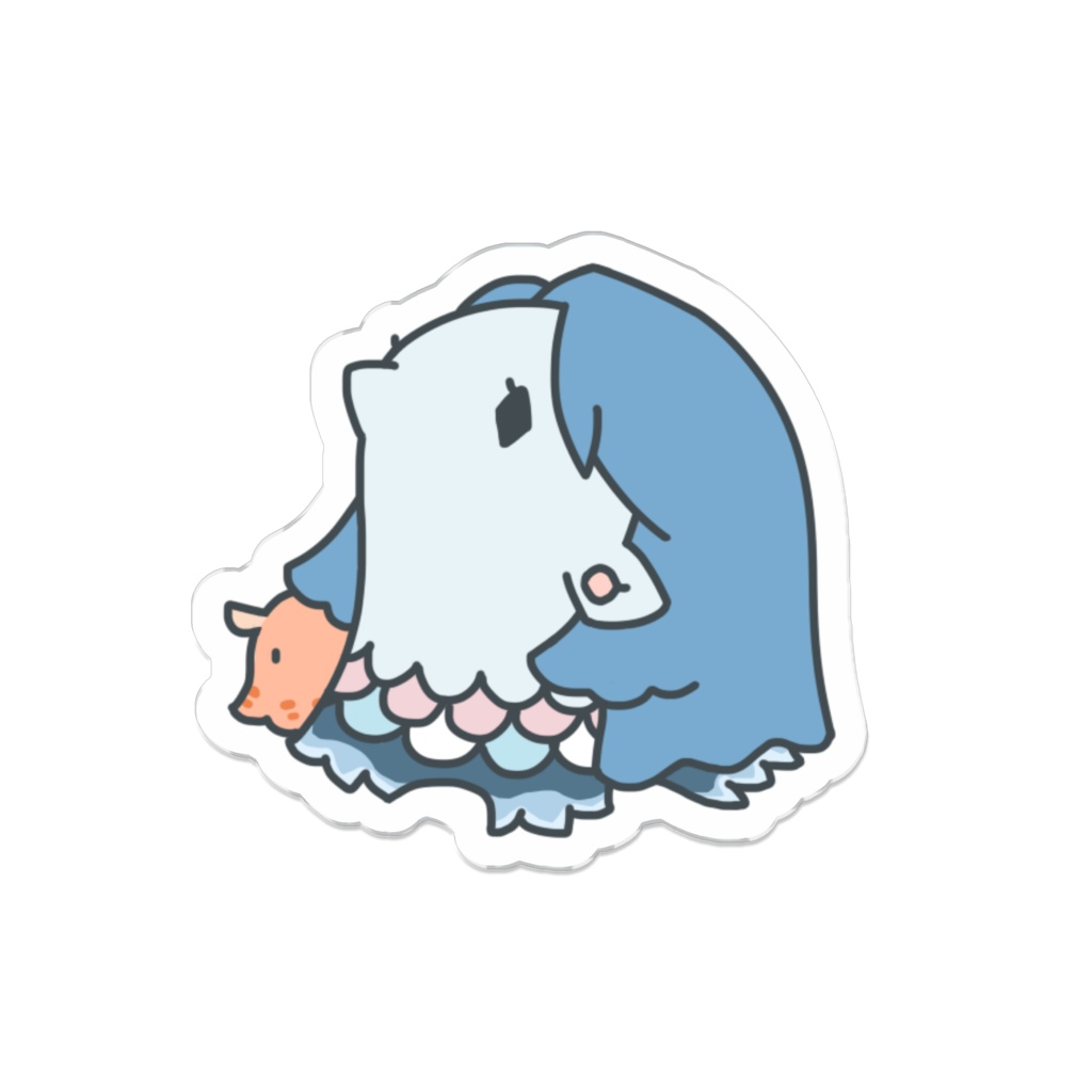 アマビエさま アクリルバッジ