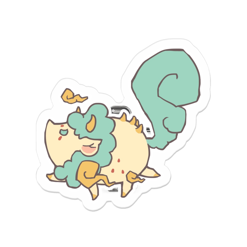 クタベさま アクリルバッジ