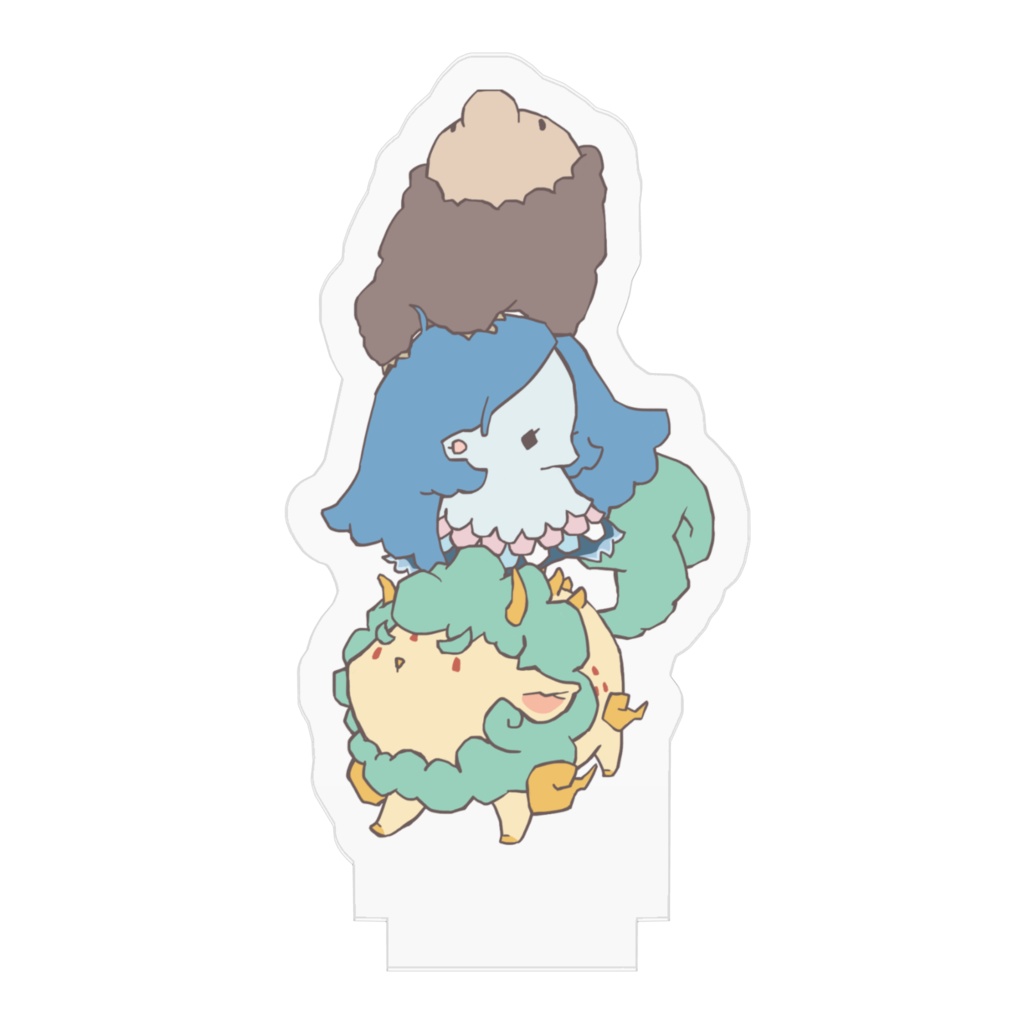 Please Save us all. アクリルフィギュア