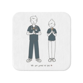 We are proud of you タオル