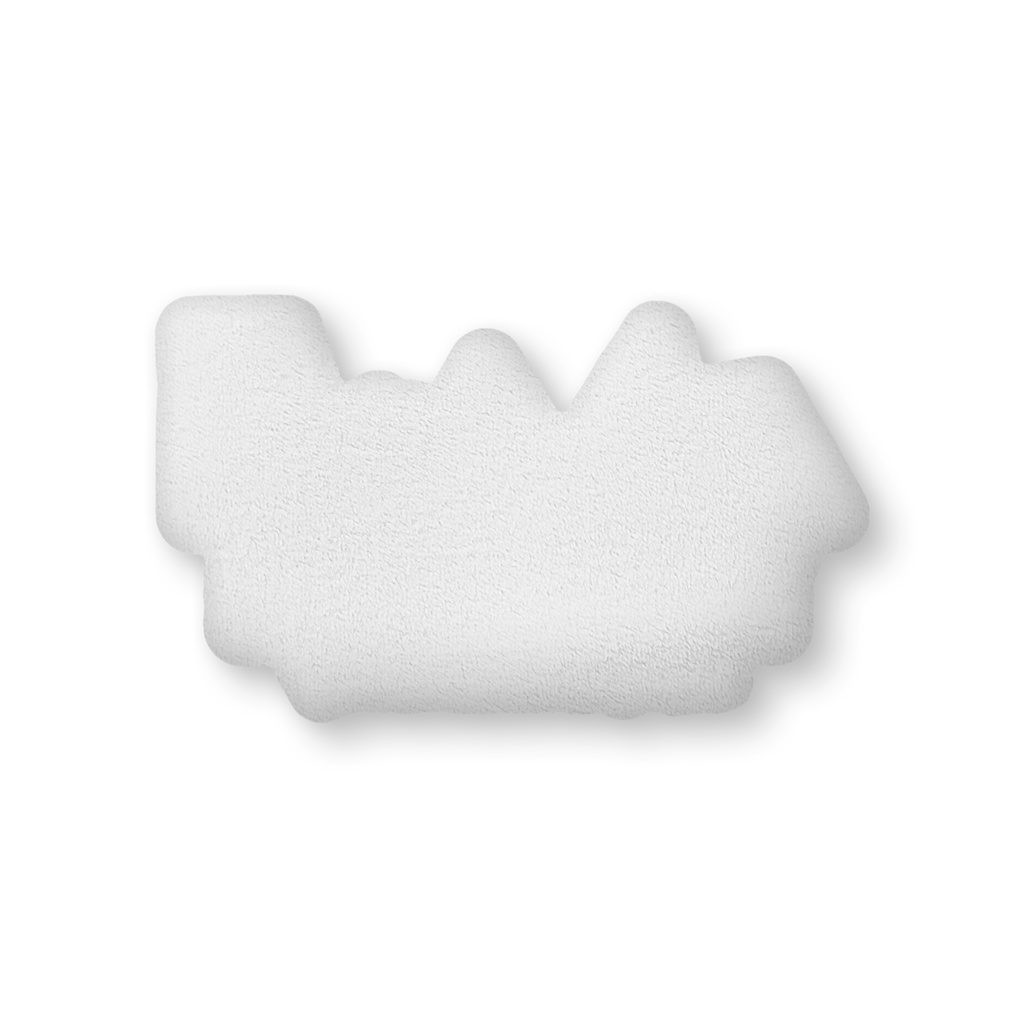 デュードニーの正三角形 ふかふかクッション - 中