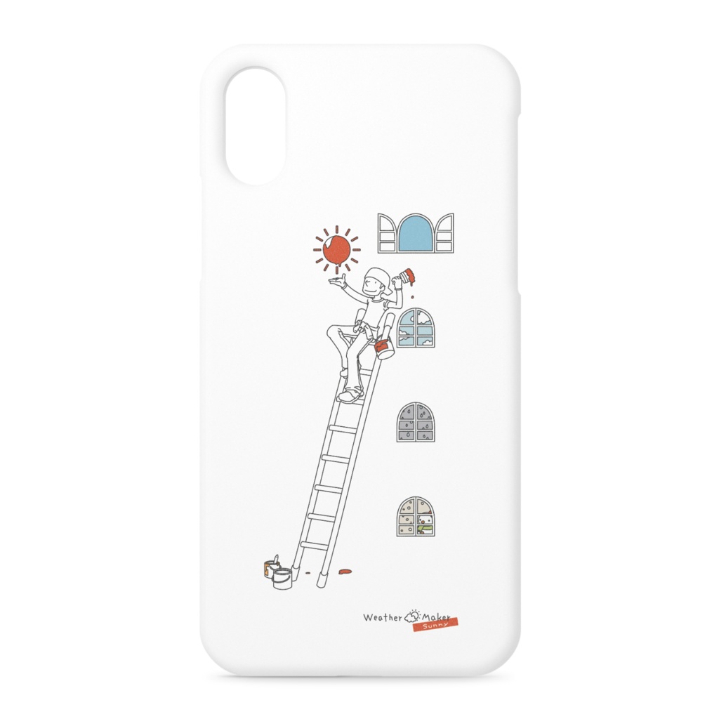Weather Maker iPhoneケース - iPhone XS / X - 正面印刷のみ