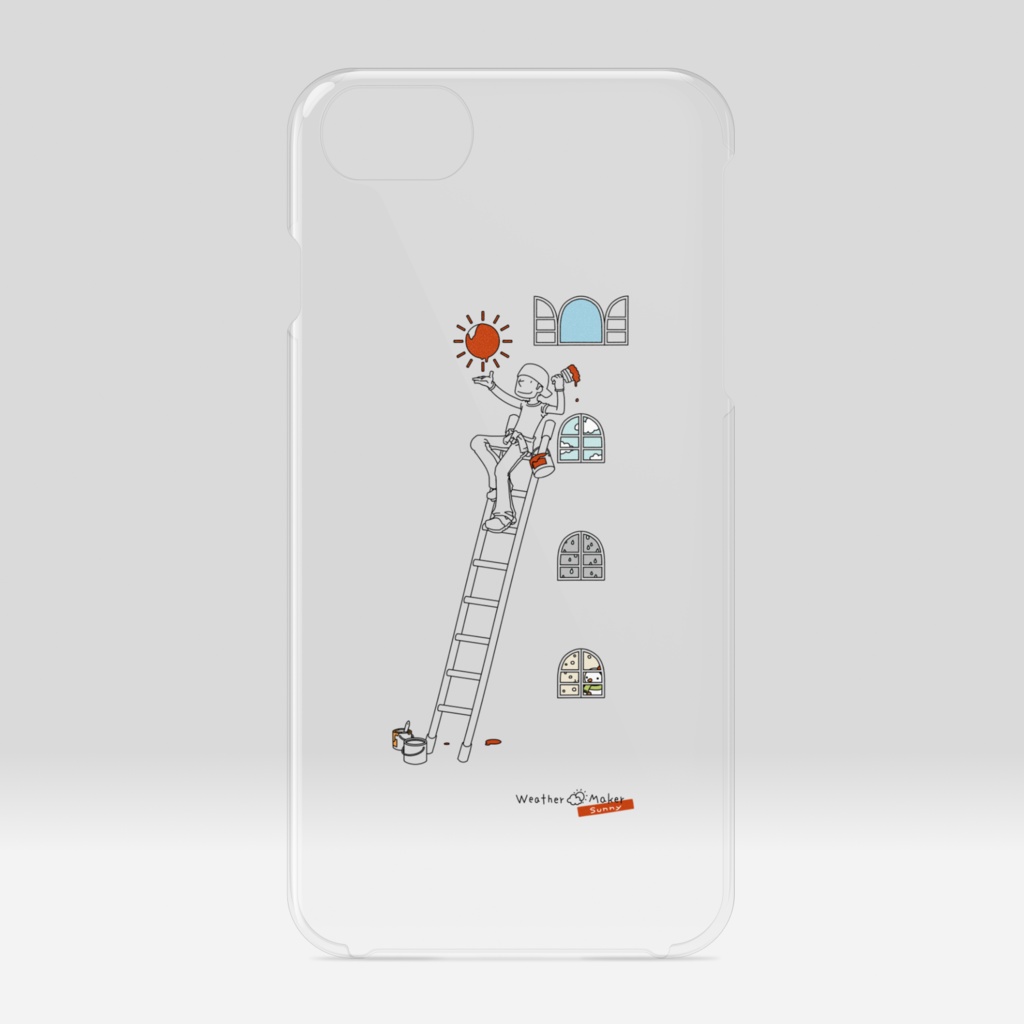 Weather Maker クリアiPhoneケース - iPhone 6 / 7 / 8 / SE2