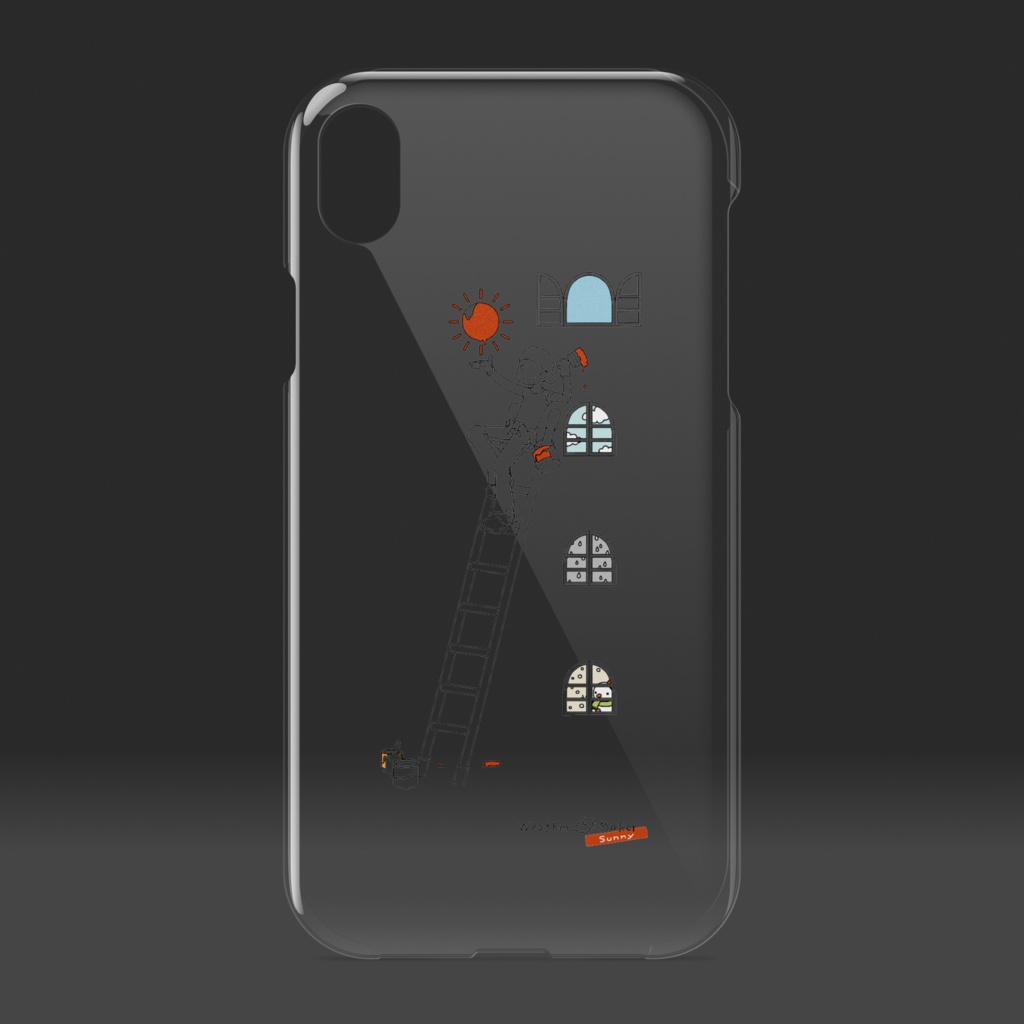 Weather Maker クリアiPhoneケース - iPhone XR