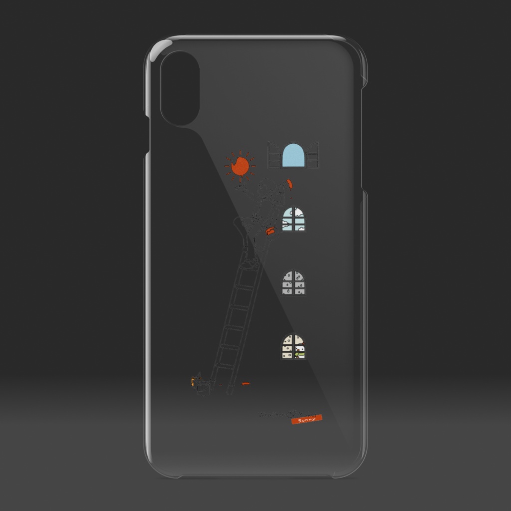Weather Maker クリアiPhoneケース - iPhone XSMax