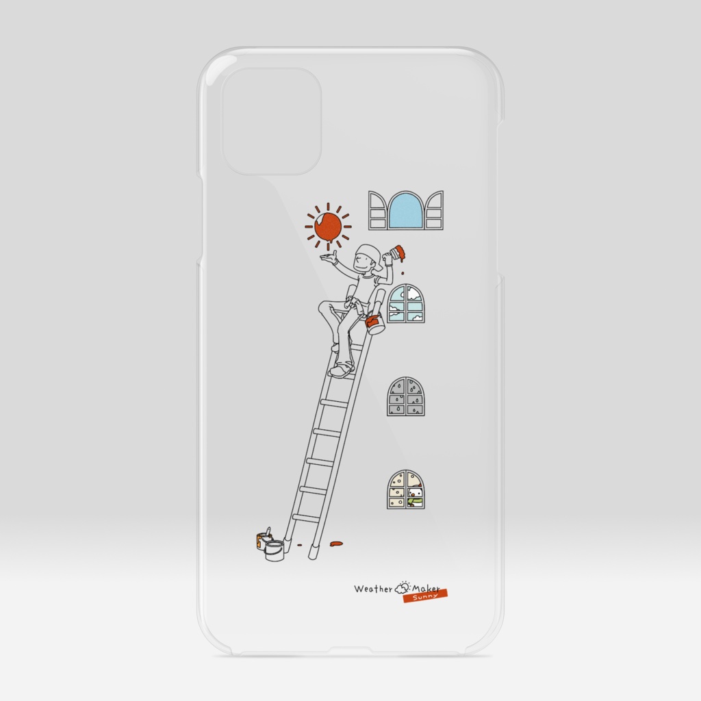 Weather Maker クリアiPhoneケース - iPhone11ProMax