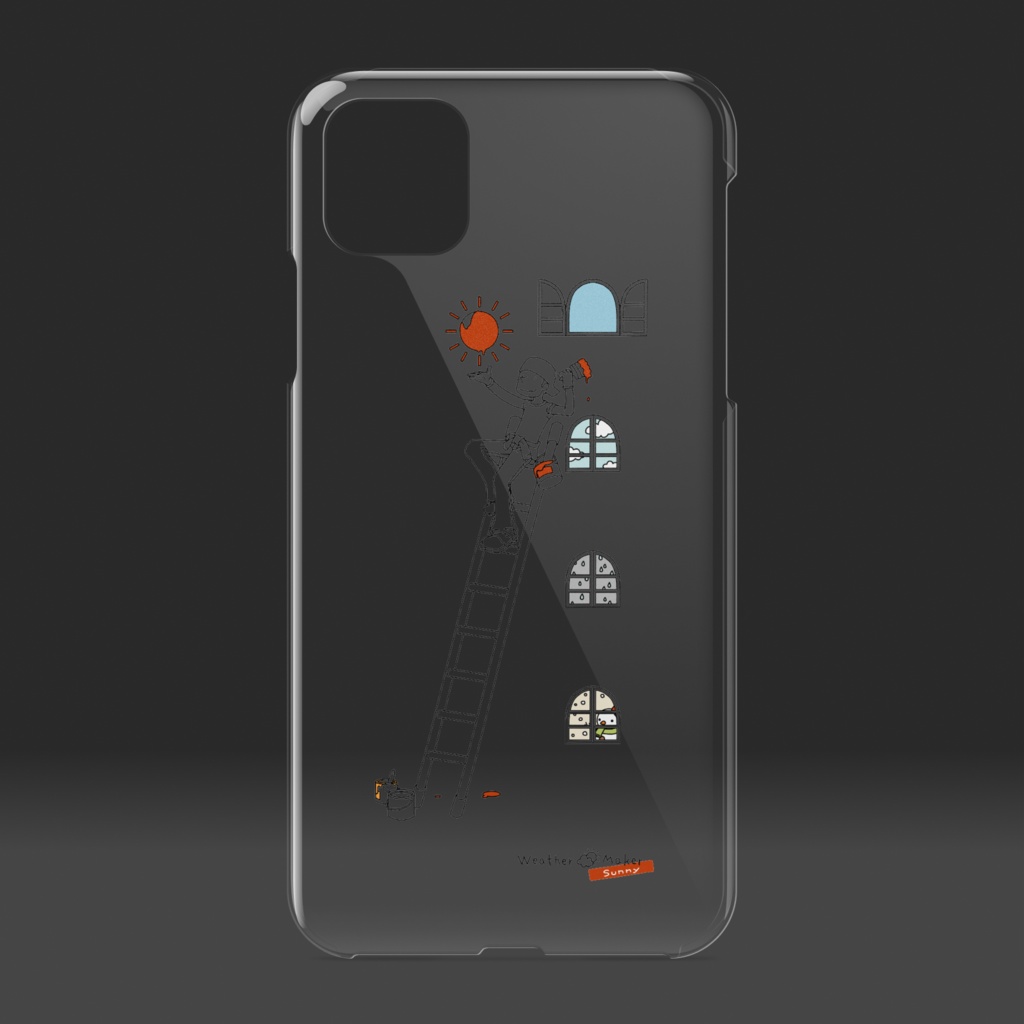 Weather Maker クリアiPhoneケース - iPhone11ProMax