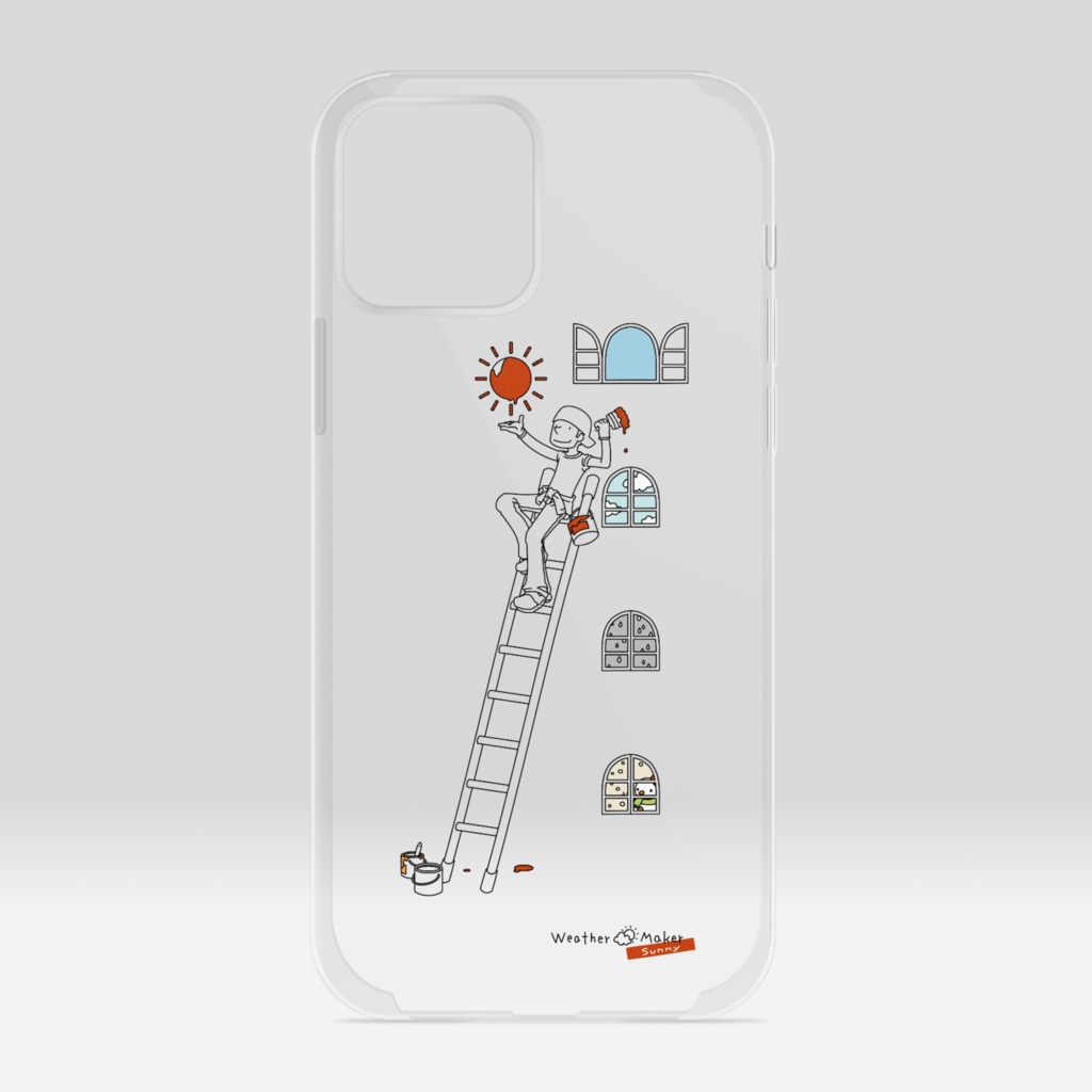 Weather Maker クリアiPhoneケース - iPhone12 / 12 Pro