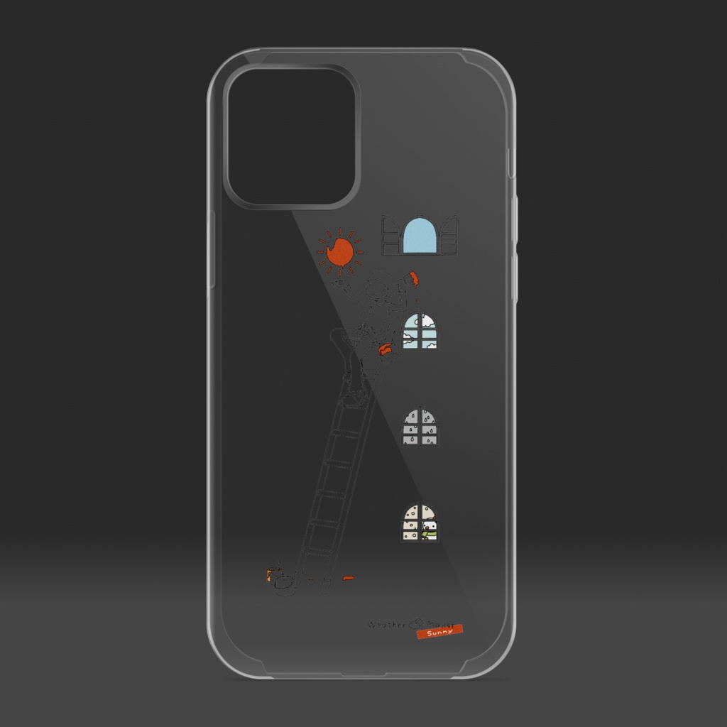 Weather Maker クリアiPhoneケース - iPhone12 / 12 Pro