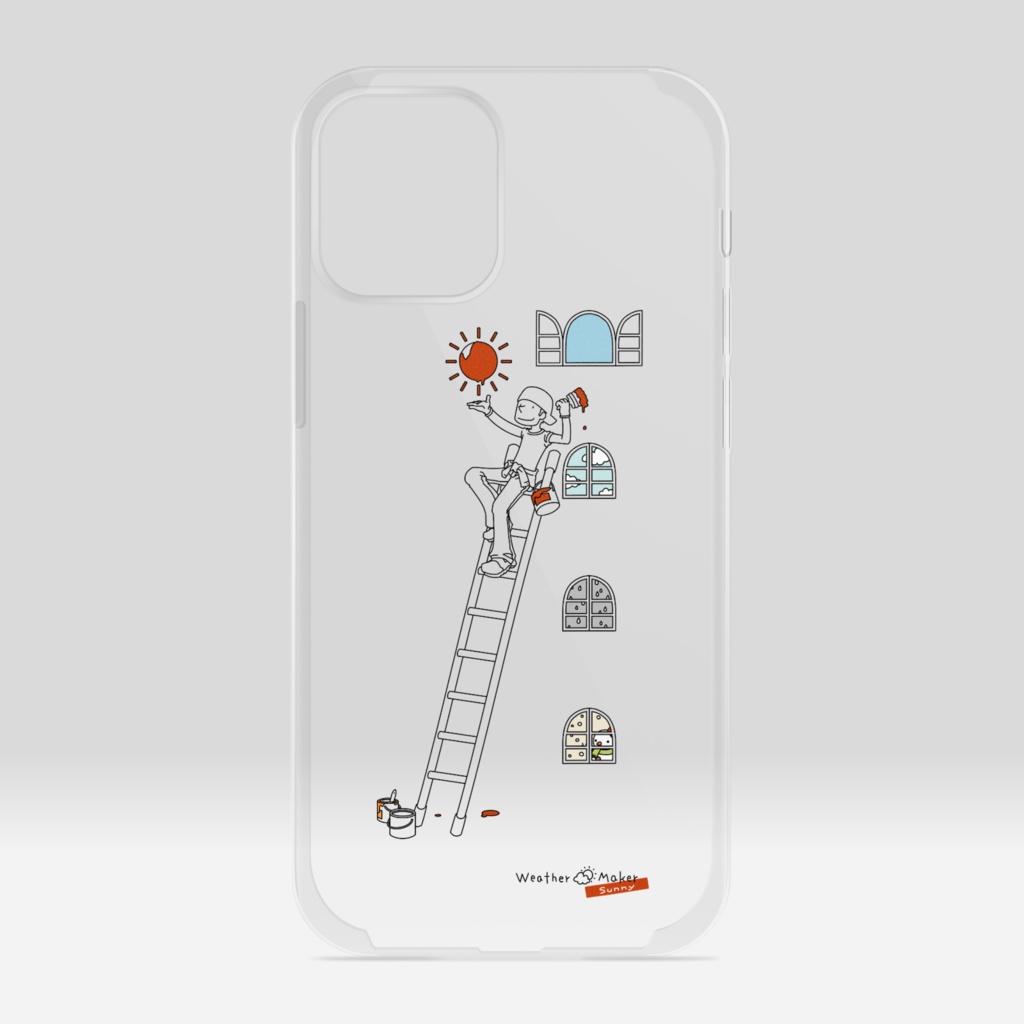 Weather Maker クリアiPhoneケース - iPhone12 mini