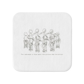 The individual is thus both the picture and the artist. タオル