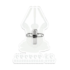 汁だく アクリルバッジ