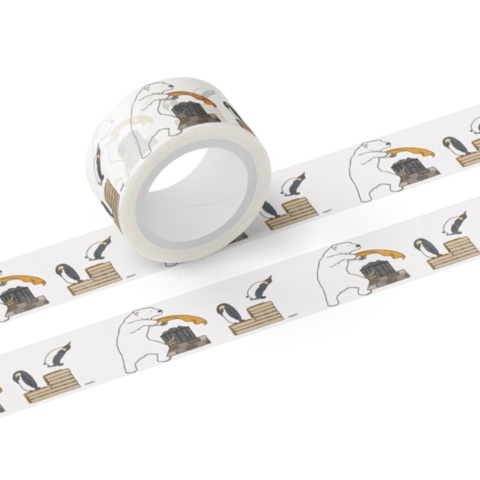 シロクマロウリュ マスキングテープ