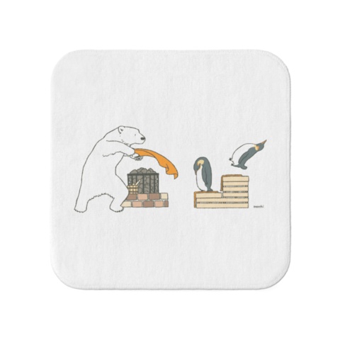 シロクマロウリュ タオル