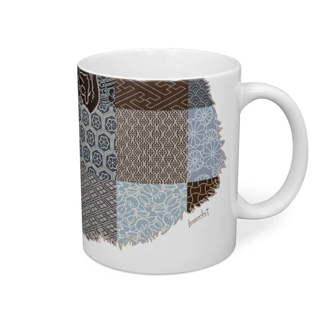 和柄とゴリラ マグカップ