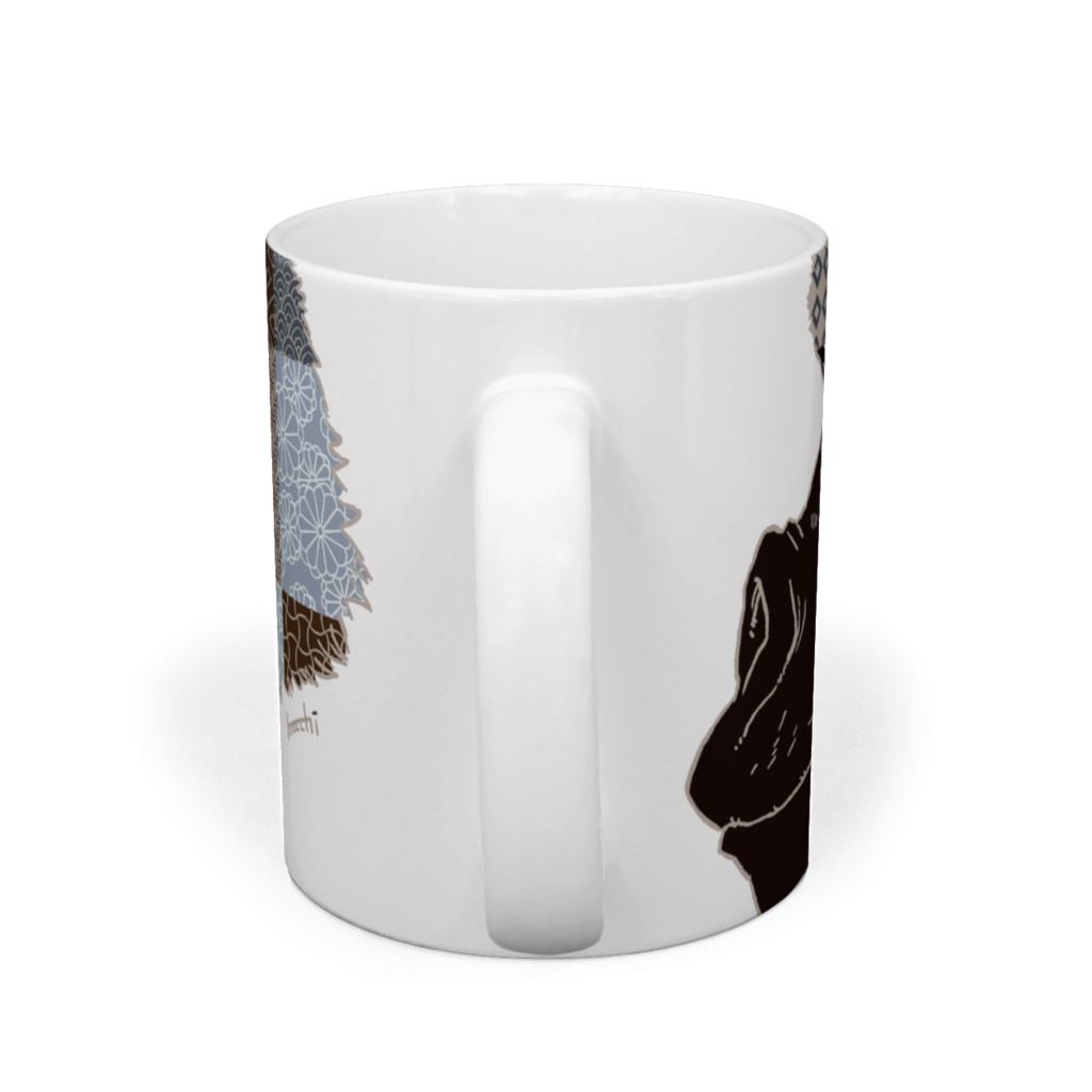 和柄とゴリラ マグカップ