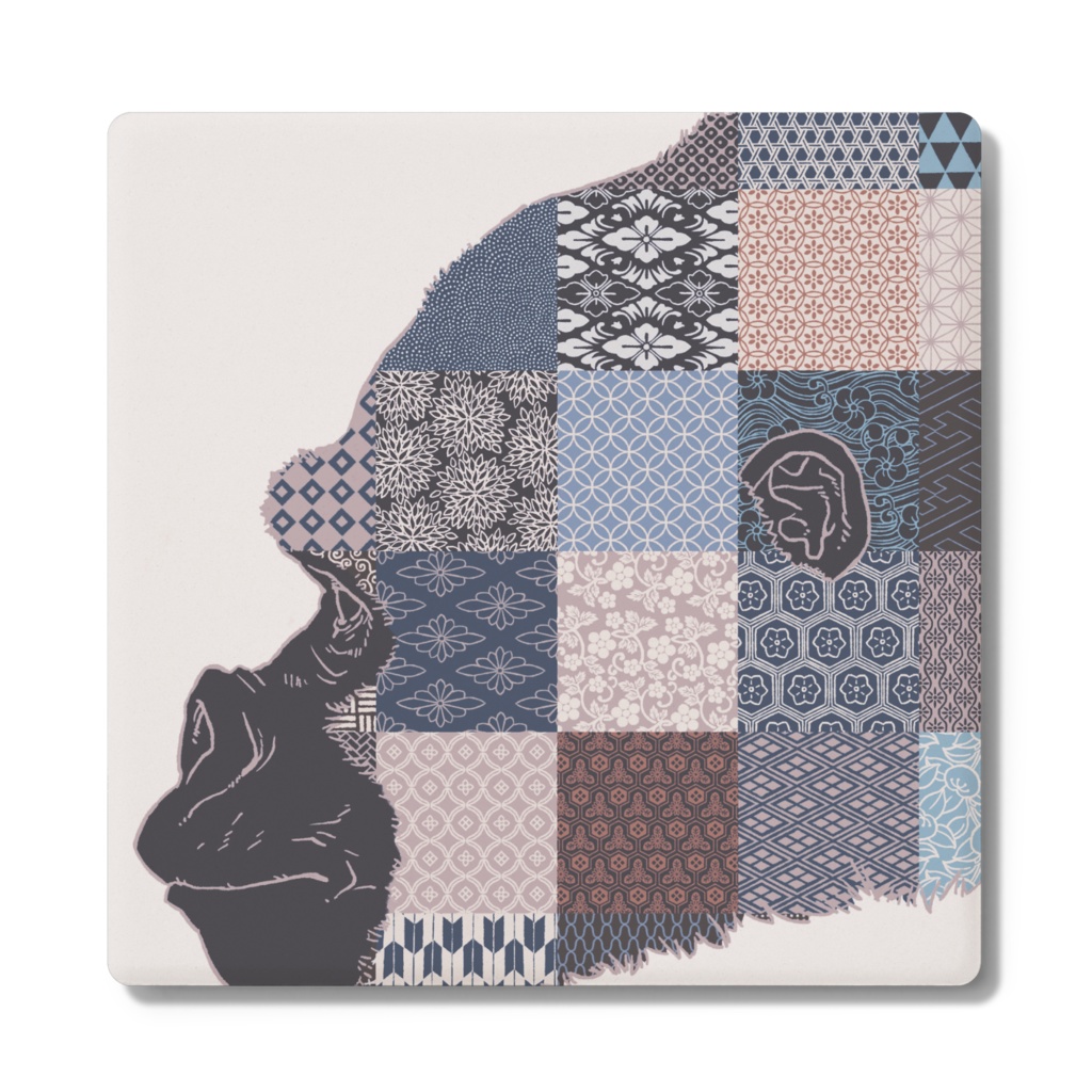 和柄とゴリラ コースター