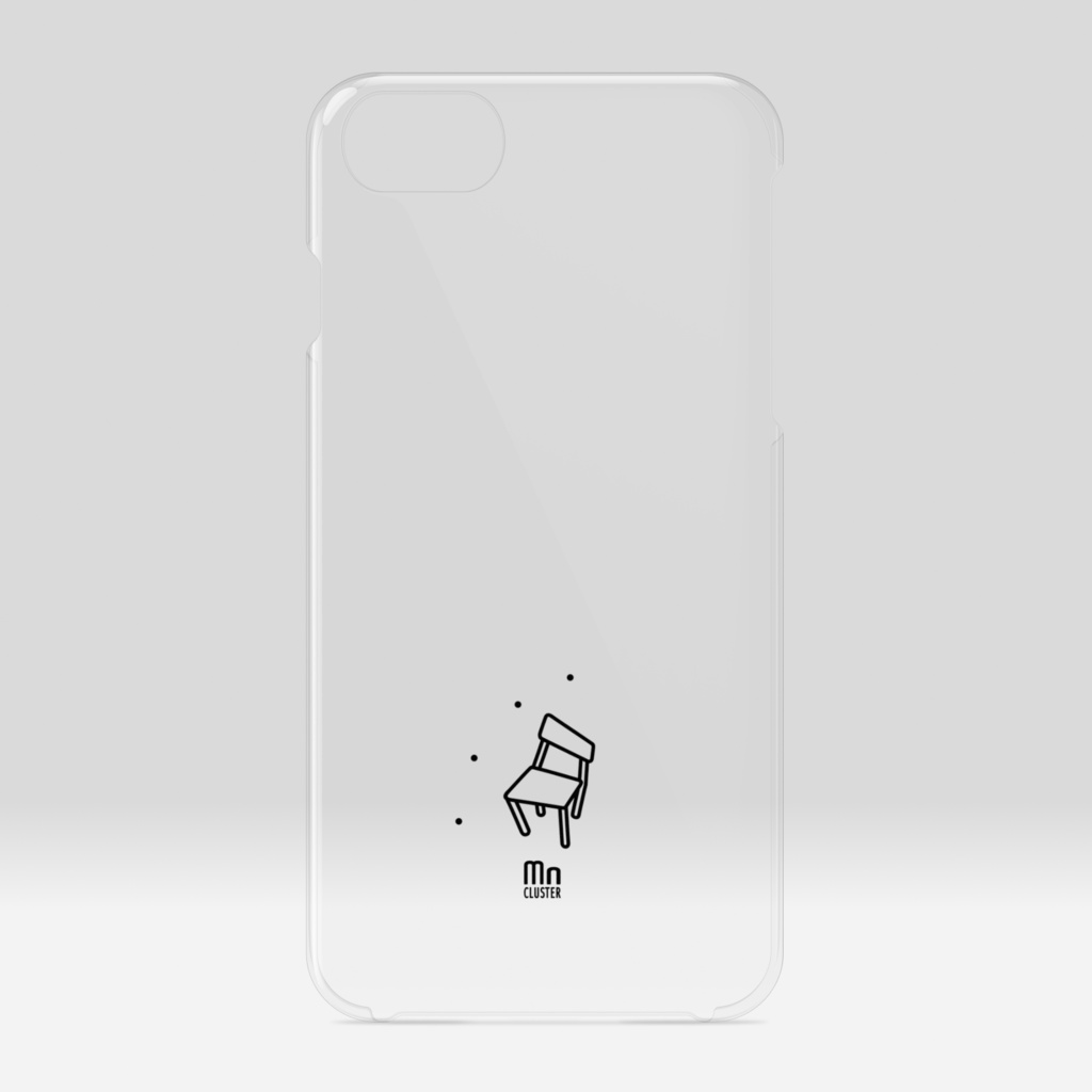マンガンクラスター クリアiPhoneケース