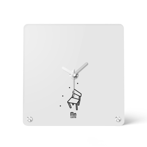 マンガンクラスター アクリル時計