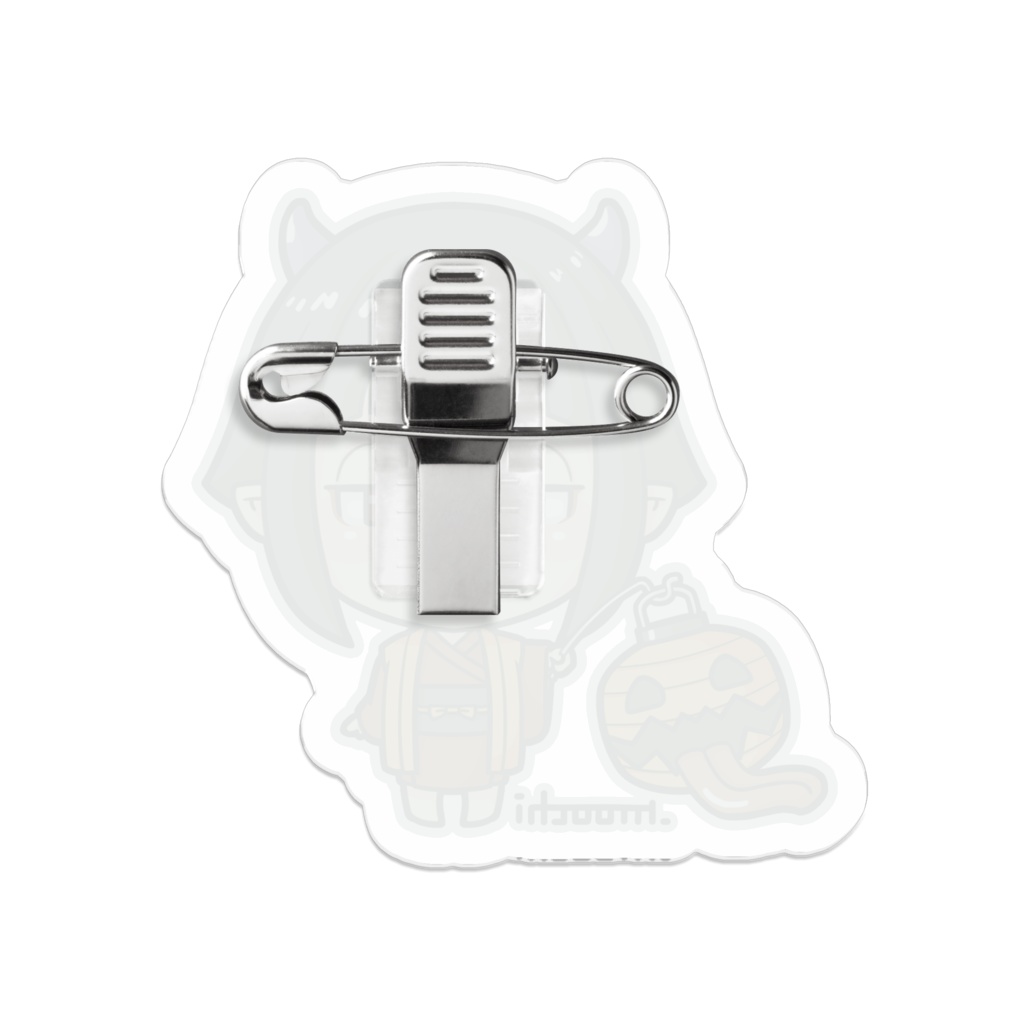 和ロウィン アクリルバッジ