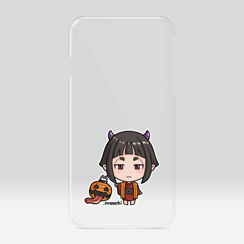 和ロウィン クリアiPhoneケース