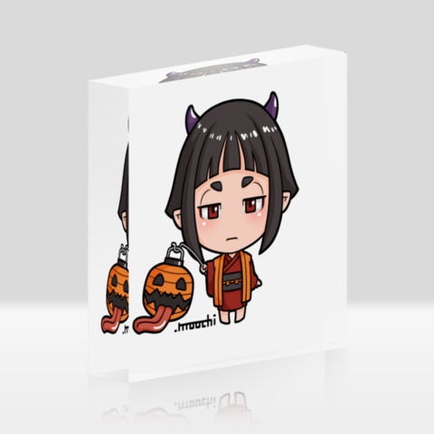 和ロウィン アクリルブロック