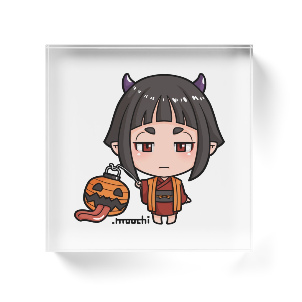 和ロウィン アクリルブロック