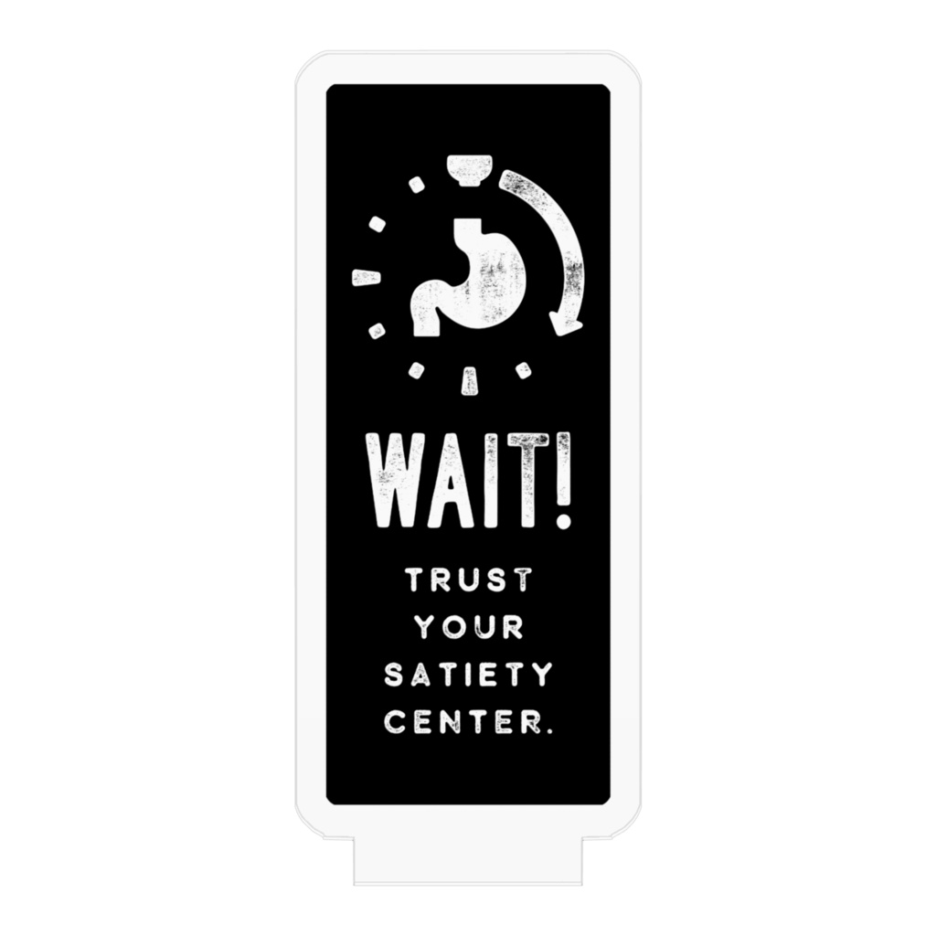 満腹中枢を信じろ アクリルフィギュア