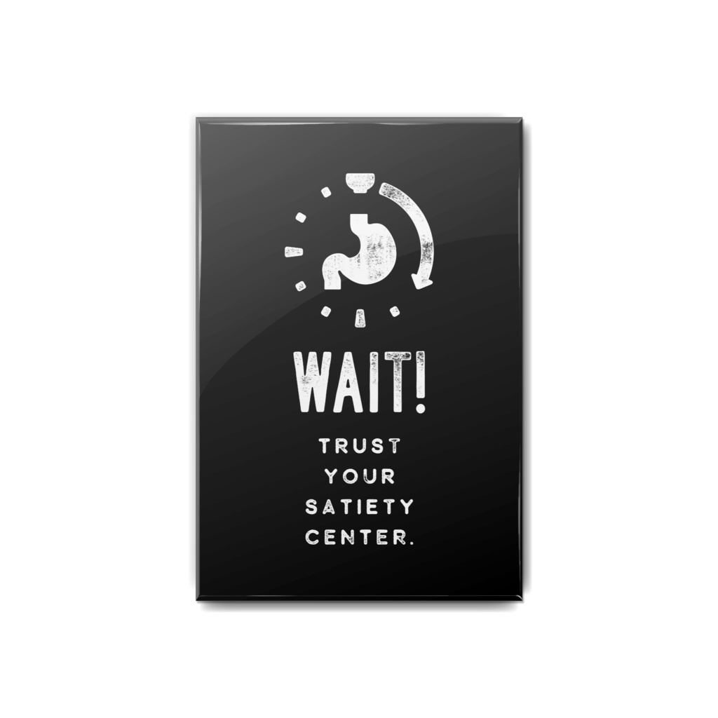 満腹中枢を信じろ 缶バッジ