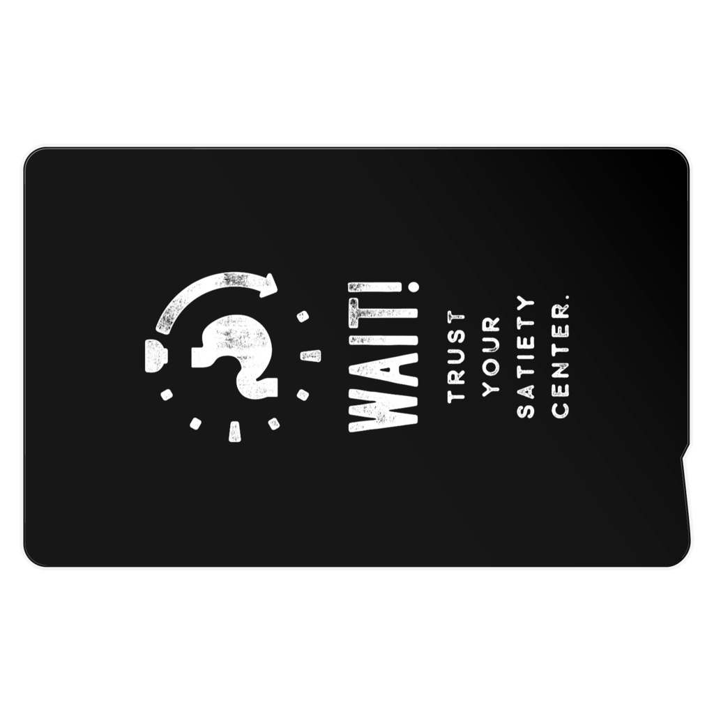 満腹中枢を信じろ ICカードステッカー