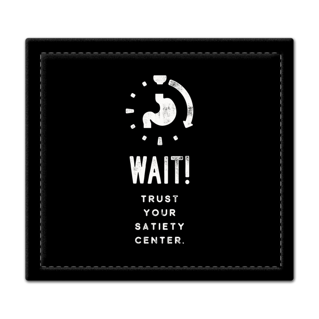 満腹中枢を信じろ 捺印マット