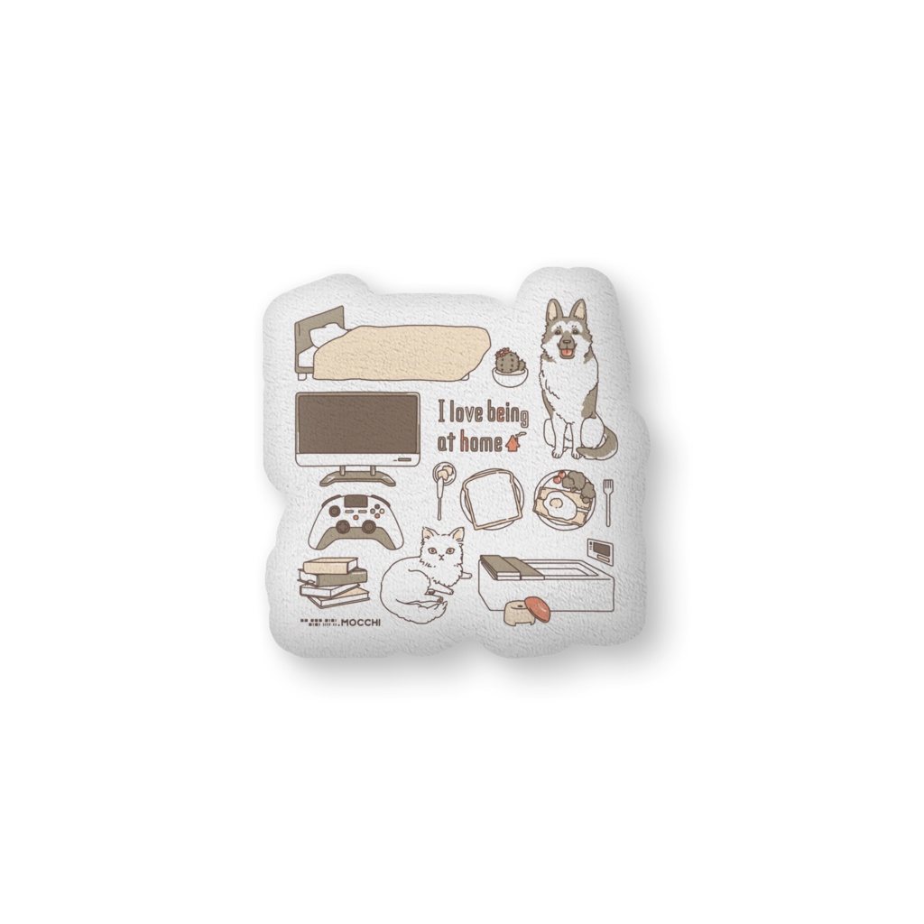 おうち大好き ふかふかクッション