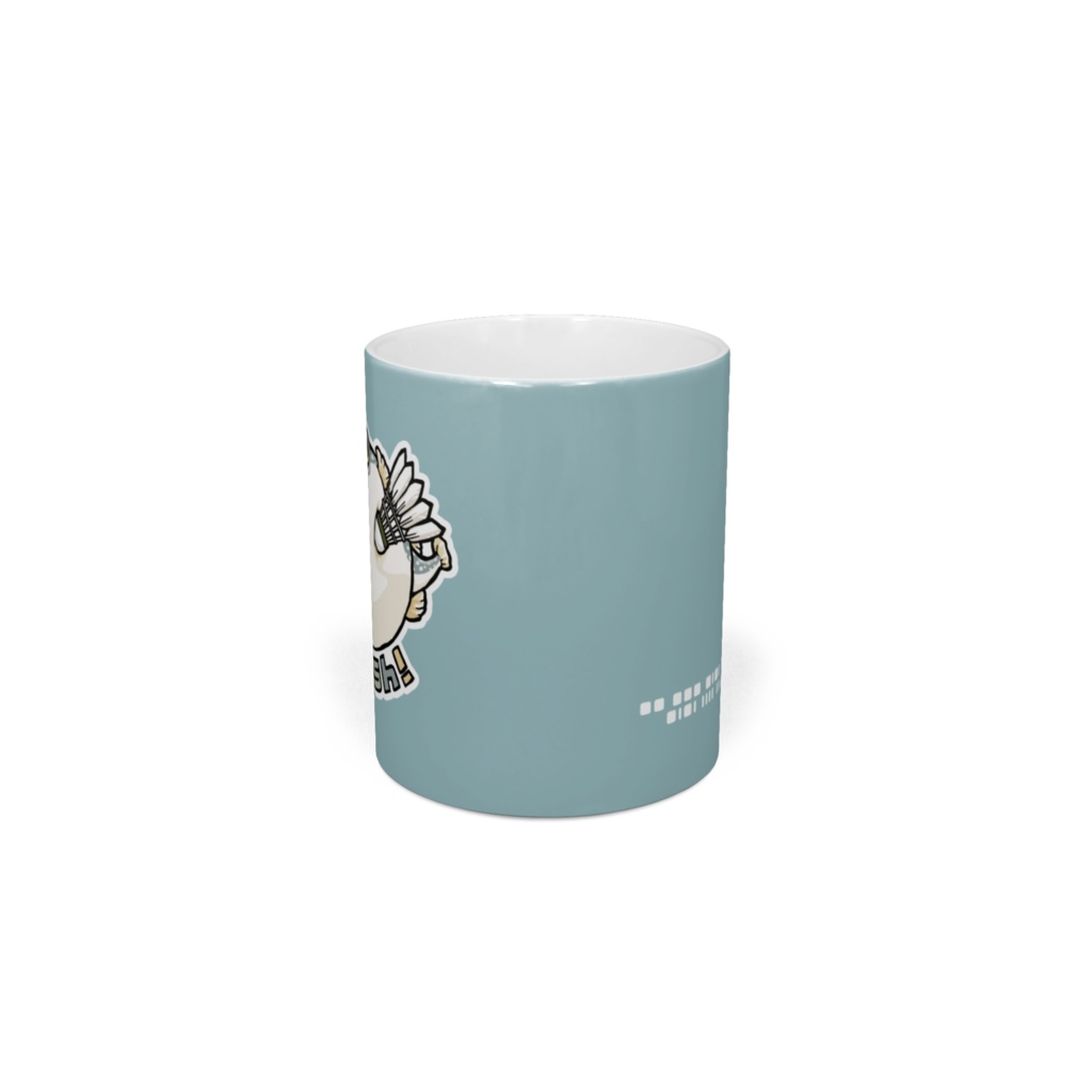 ふぐっ(バドミントン) マグカップ