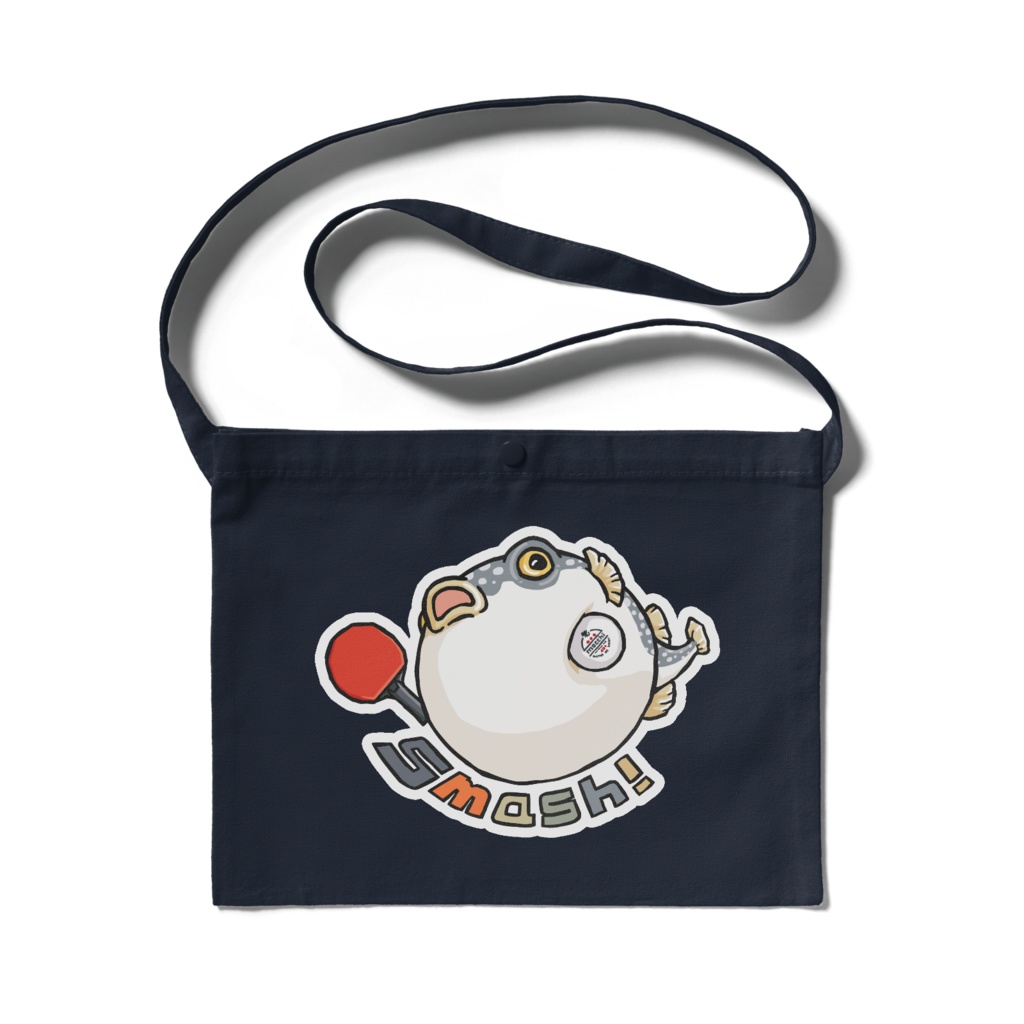 ふぐっ(卓球) サコッシュ