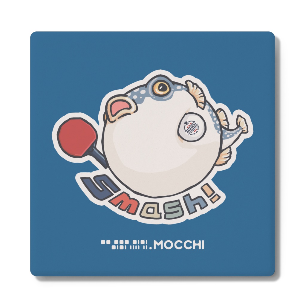 ふぐっ(卓球) コースター