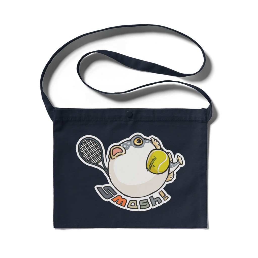 ふぐっ(テニス) サコッシュ