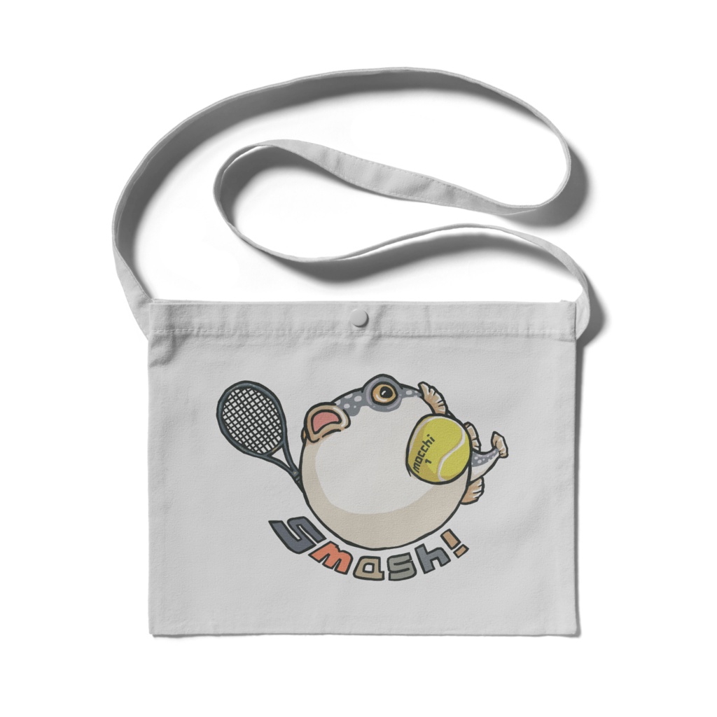 ふぐっ(テニス) サコッシュ