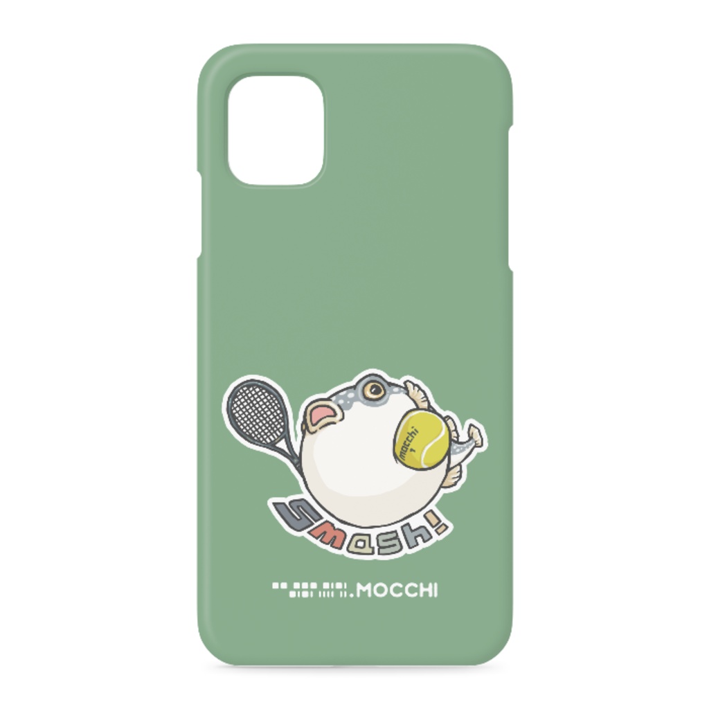 ふぐっ(テニス) iPhoneケース