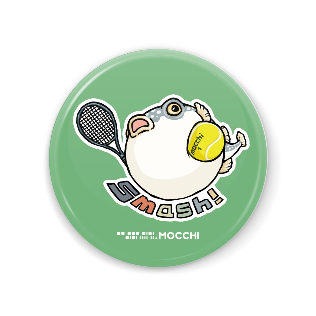 ふぐっ(テニス) 缶ミラー